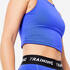 Women Gym Tank Top Cropped - Blue