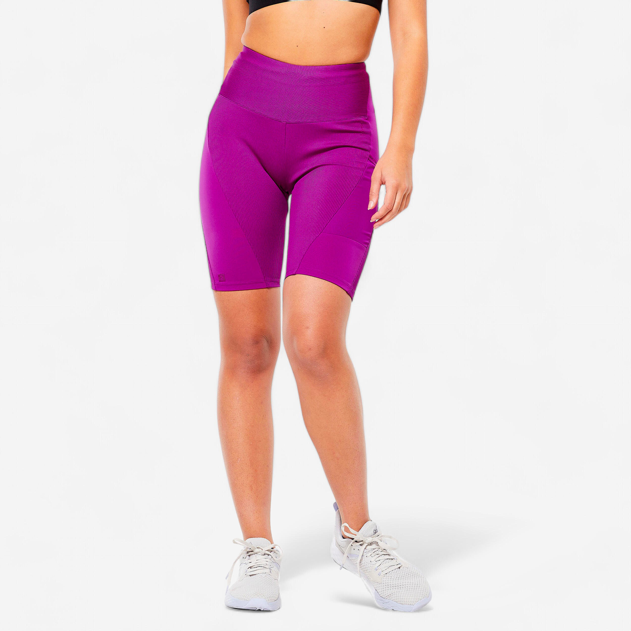 Short à taille haute femme – FST 520 - DOMYOS