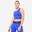 Női fitnesz ujjatlan crop top - 120-as 