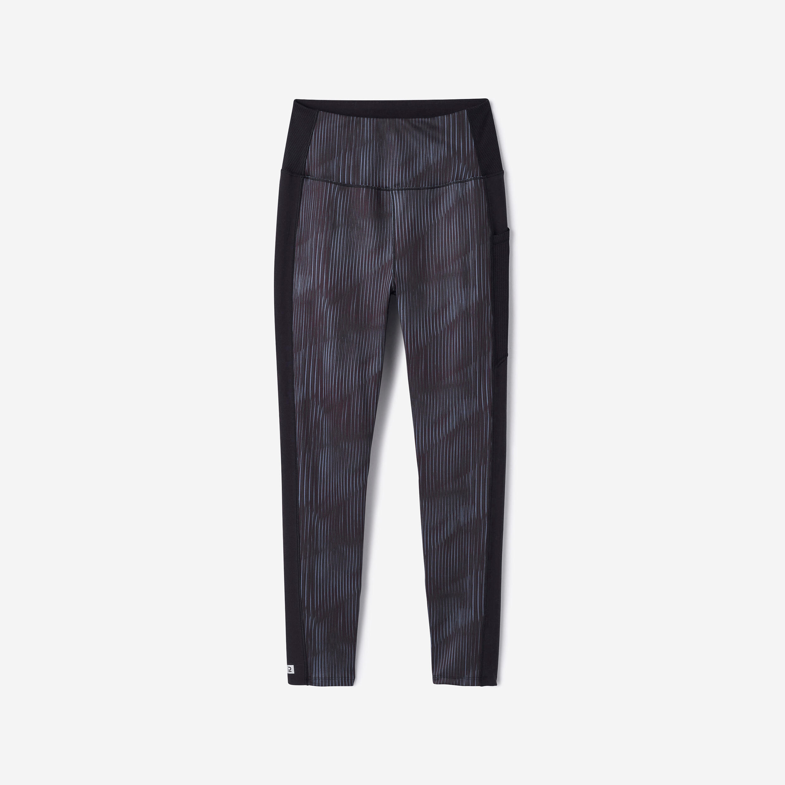 Women's High-Waisted Fitness Leggings with Phone Pocket - DOMYOS