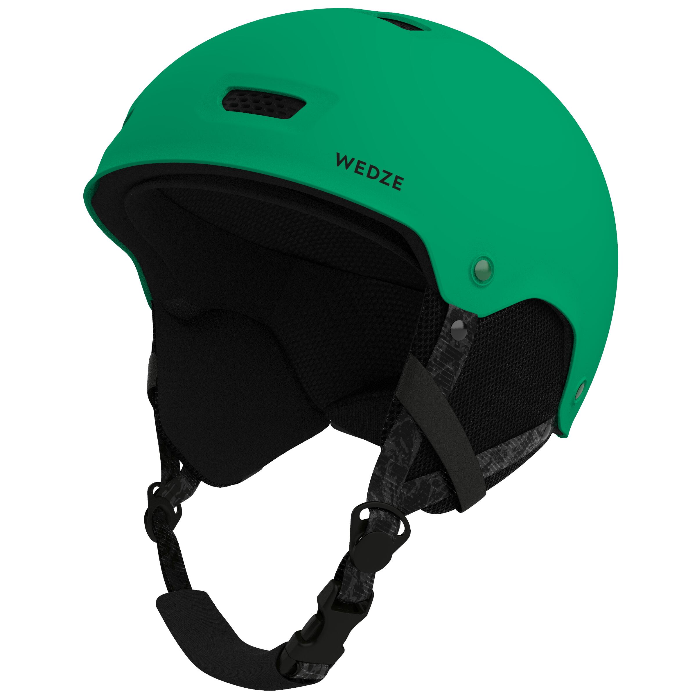 Adult/juniors ski and snowboard helmet - H-FS 300 - green 1/1