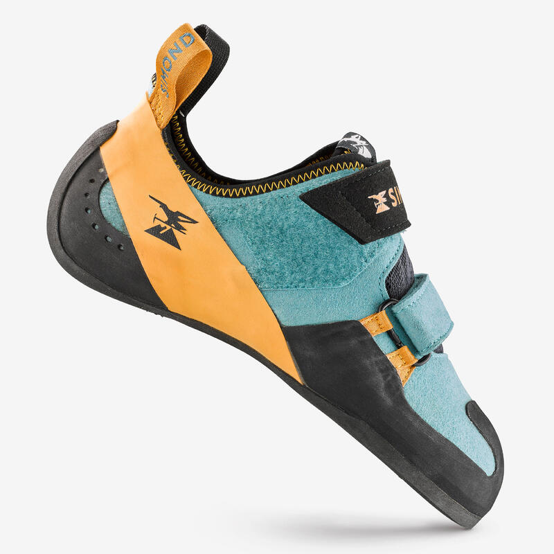 Klimschoenen voor dames Vertika blauw/oker