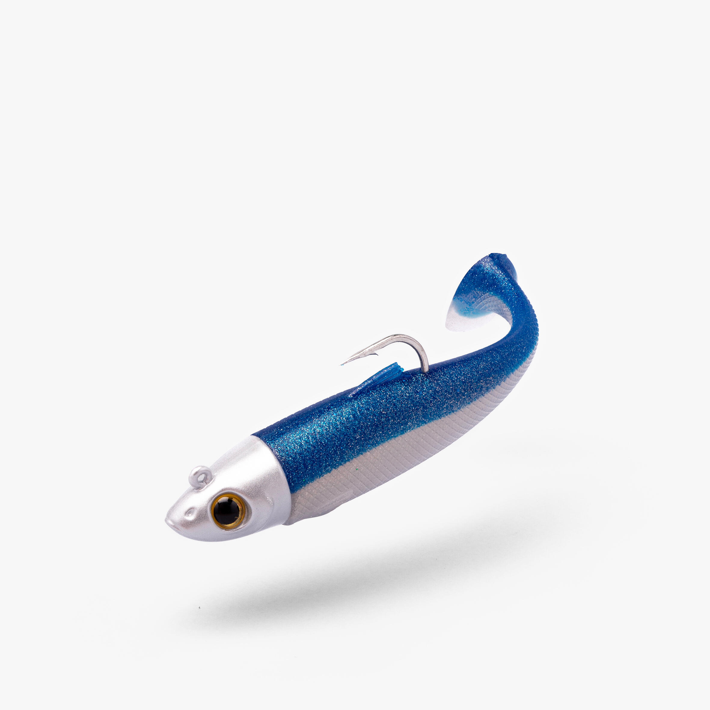 Amostras Flexíveis Pesca Shad OSARDA 100 Azul/Verde Brilhante (Conjunto) 2/17
