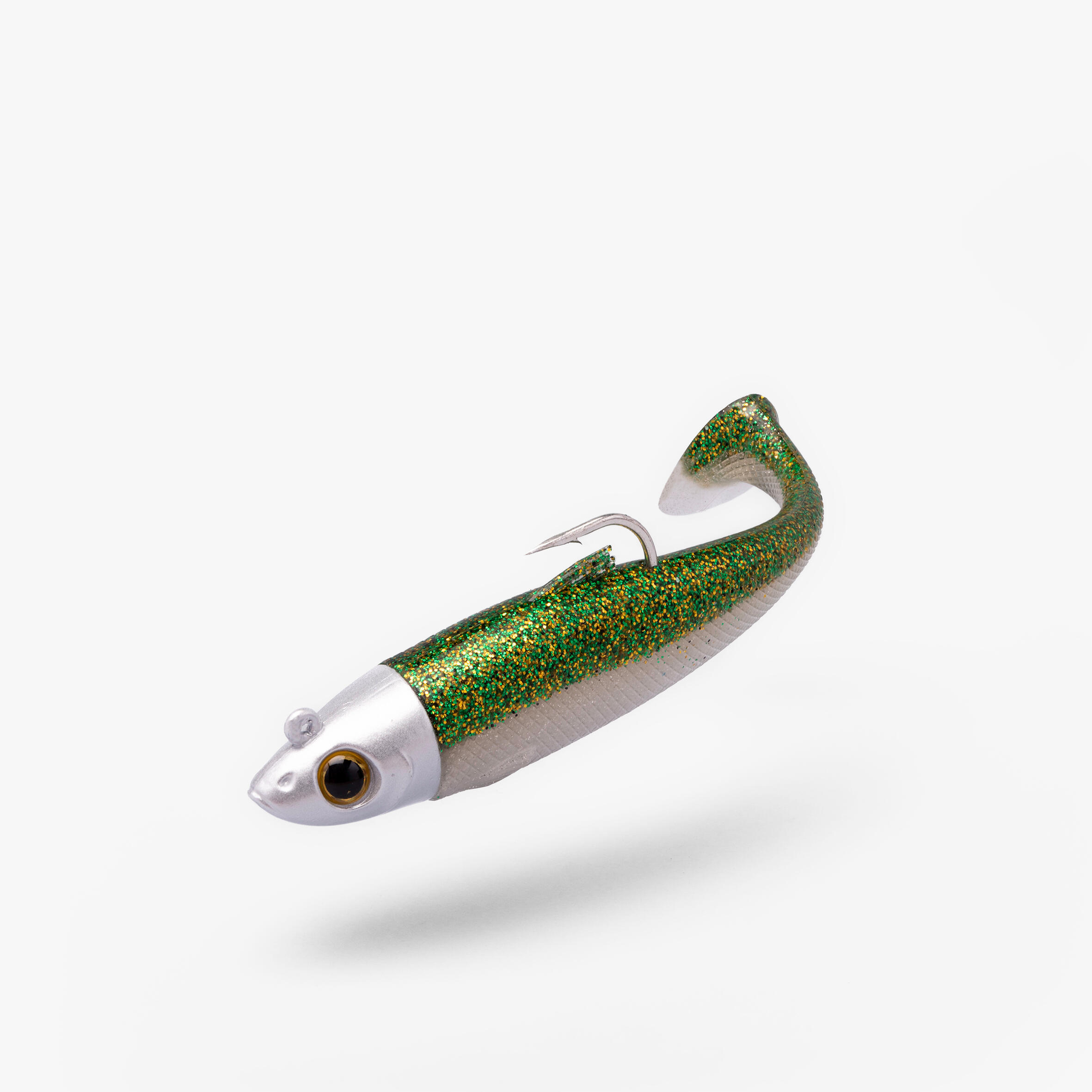 Amostras Flexíveis Pesca Shad OSARDA 100 Azul/Verde Brilhante (Conjunto) 6/17