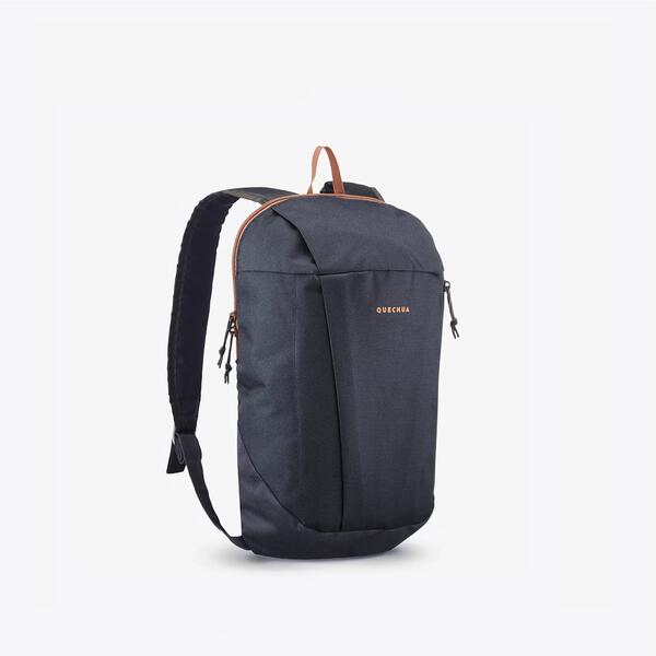 Small blue hiking daypack