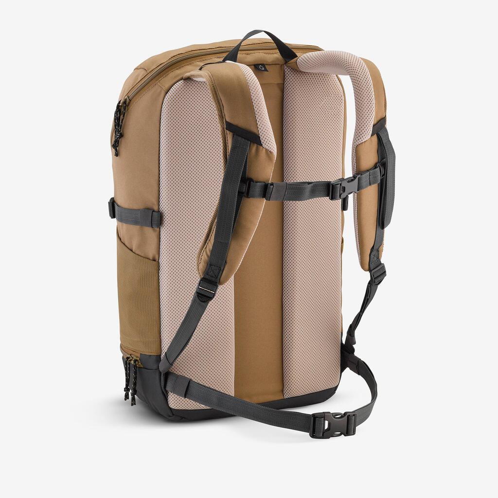 Wanderrucksack NH500 Arpenaz 30 Liter khaki 