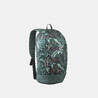 10L hiking backpack NH100 Arpenaz  - green print