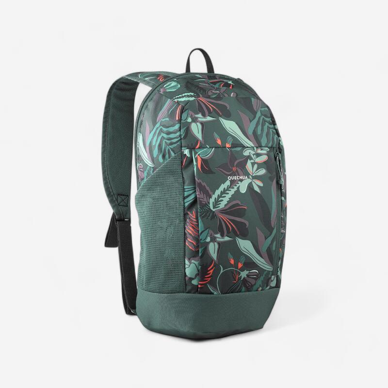 Sac à dos de randonnée 10L, NH100 Arpenaz  print vert