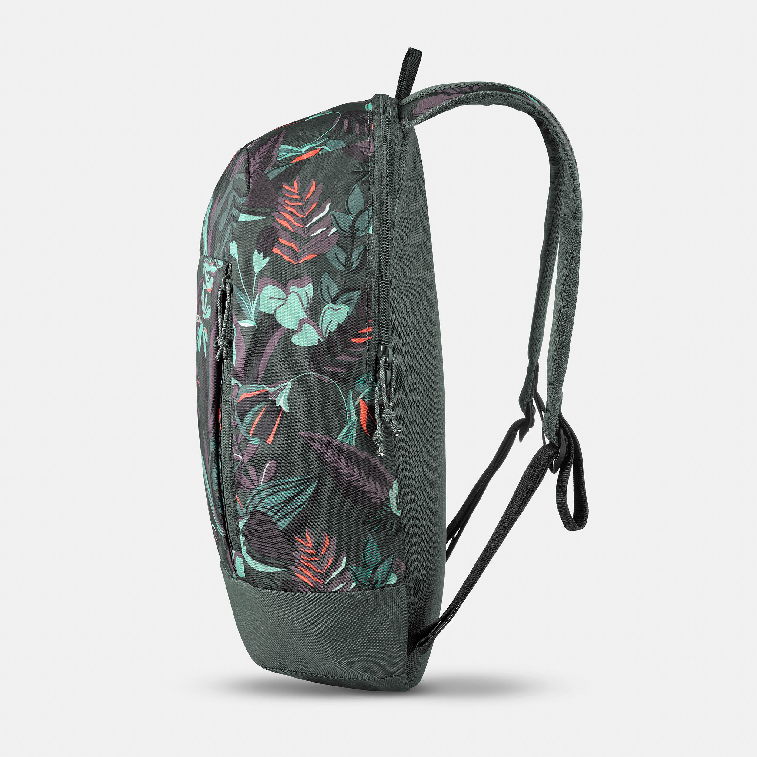 10L hiking backpack NH100 Arpenaz  - green print