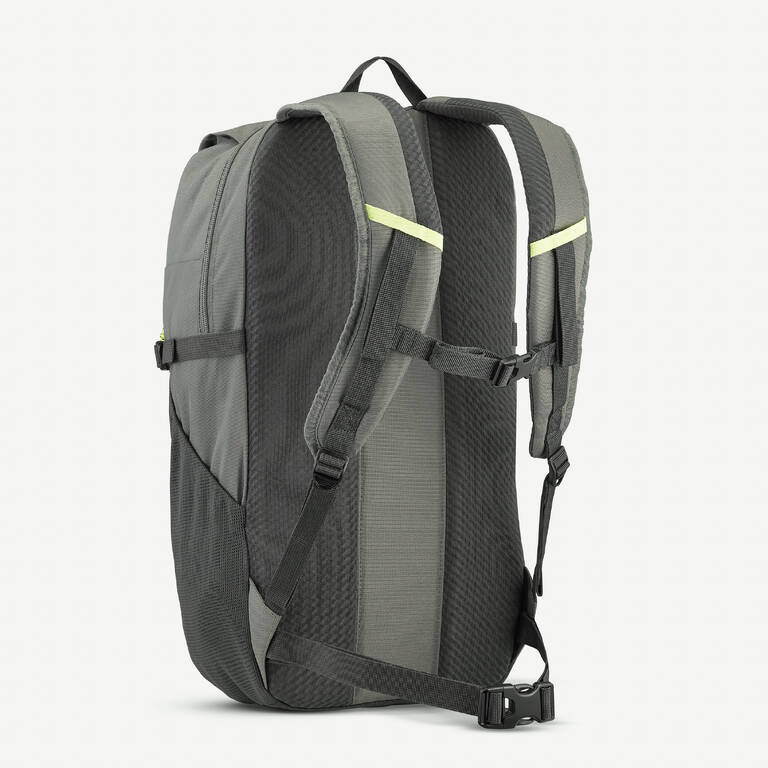 Ransel Hiking Ukuran 30 L NH Arpenaz 100 - Abu-abu