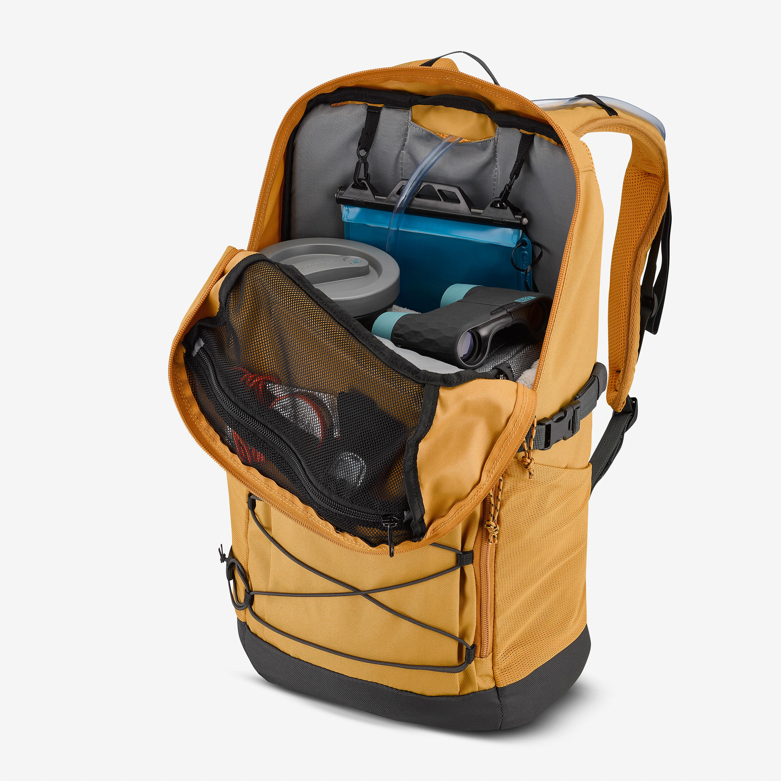 Arpenaz 500 20L hiking backpack - Yellow