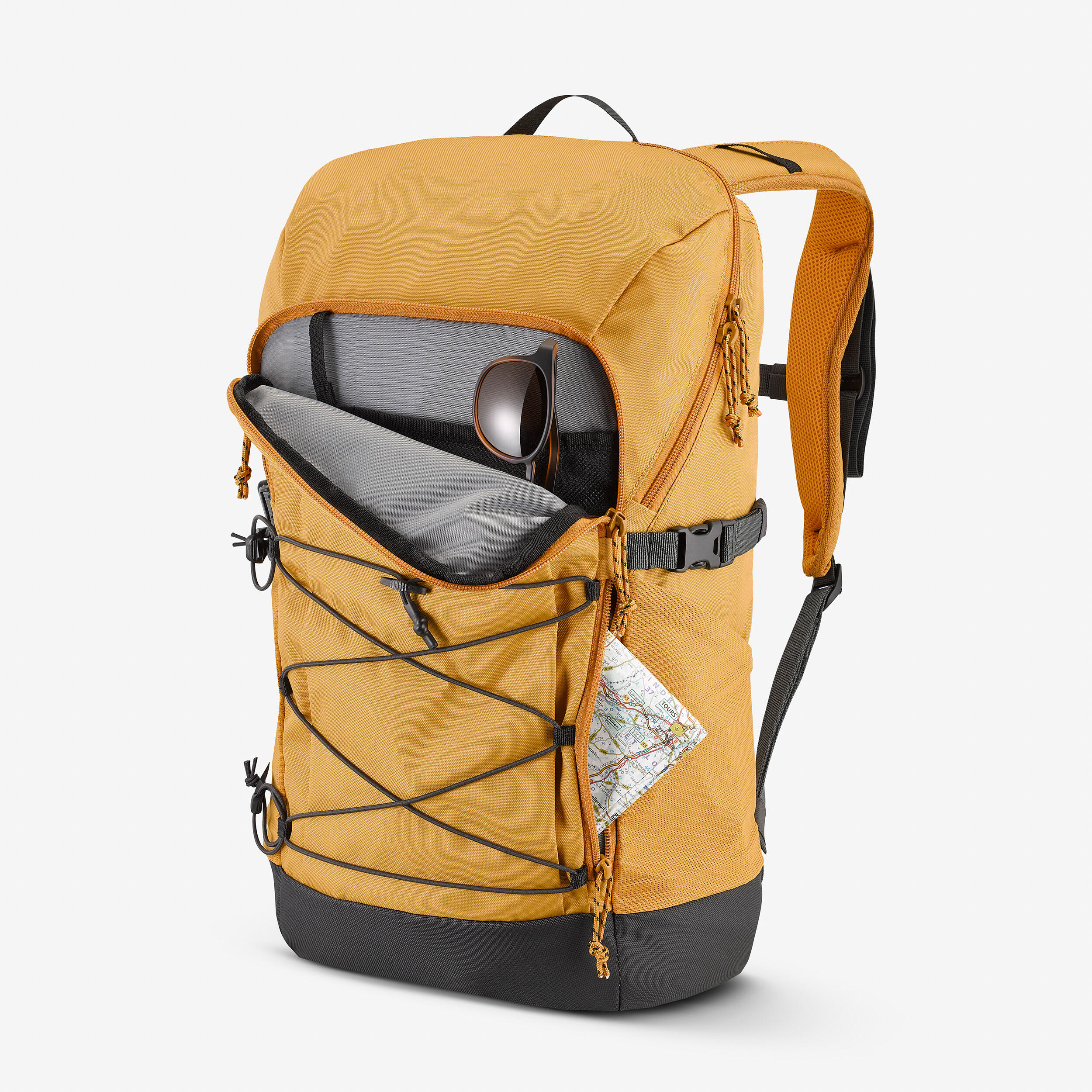 Arpenaz 500 20L hiking backpack - Yellow