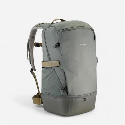 Sac à dos de randonnée isotherme 30L, Arpenaz 500 Ice gris