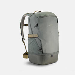 Mochila de montaña y senderismo 30L bolsillo isotermo Quechua NH500