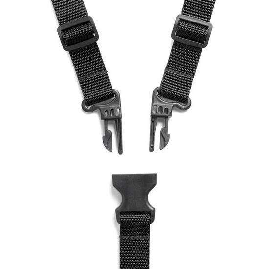 Pasy do fotelika do sanek Trilugik Lugik dla maluchów - czarny