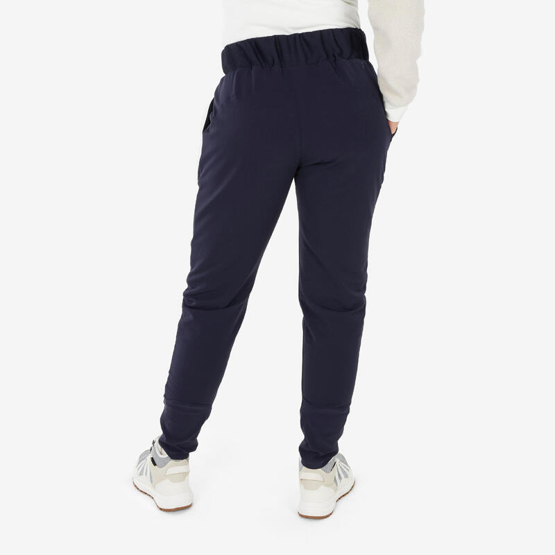 PANTALON CHAUD DÉPERLANT DE RANDONNÉE - SH500 - FEMME