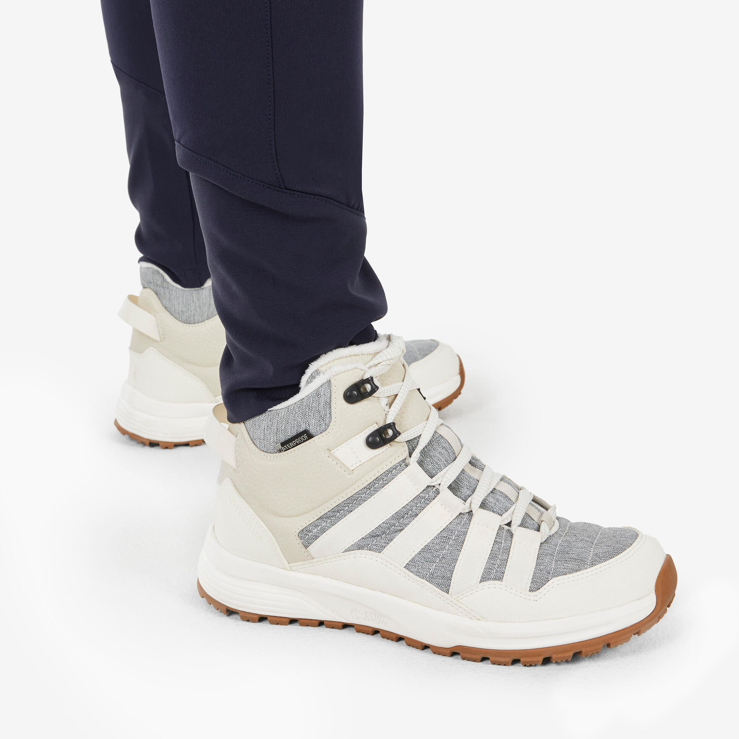Pantalon de randonnée chaud et déperlant femme – SH 500 - QUECHUA