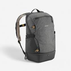 Ransel Hiking 20L dengan Kompartemen Es - Arpenaz NH500 - Abu-abu