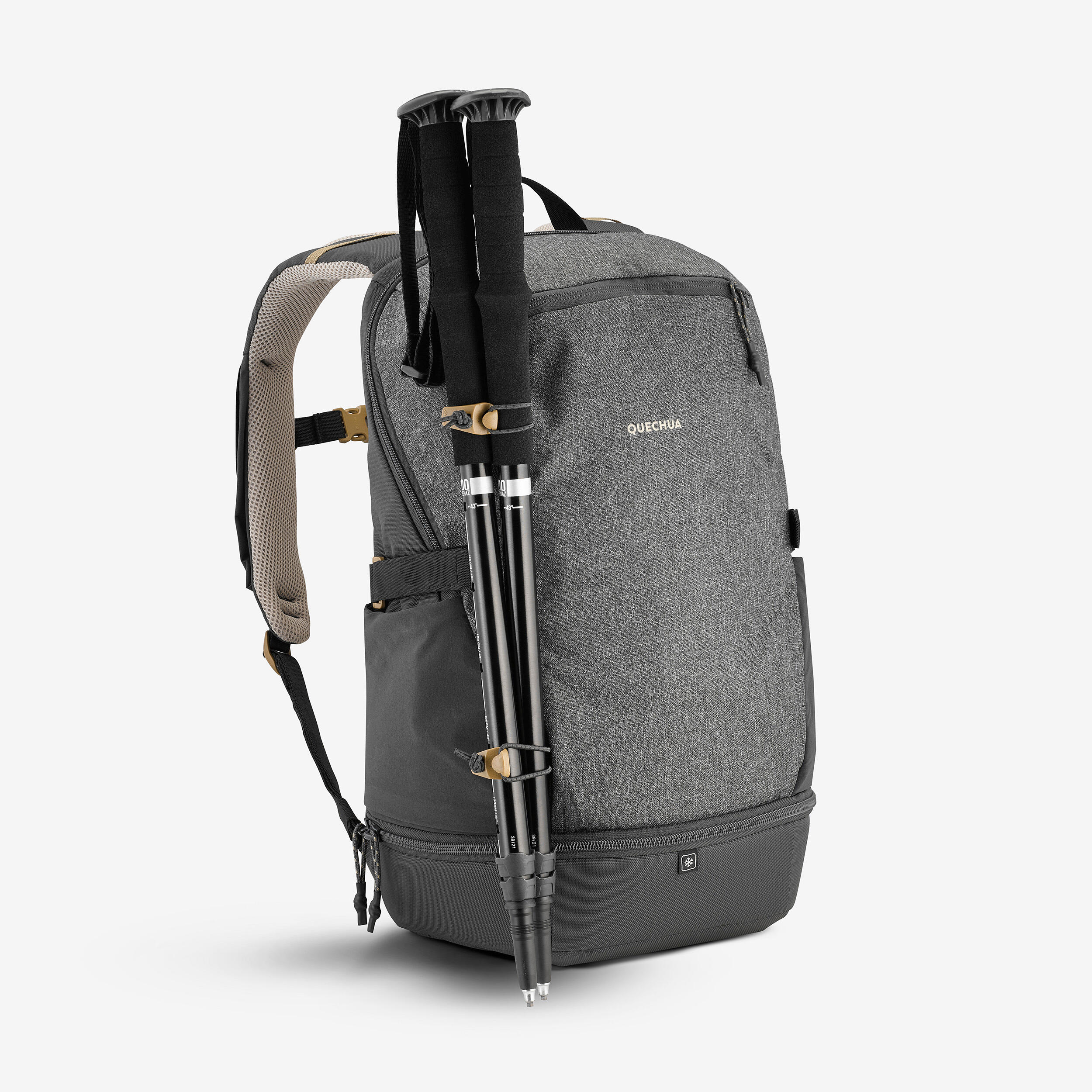 Sac a dos de randonnee 20L NH Arpenaz 500 Ice Compartment QUECHUA Decathlon