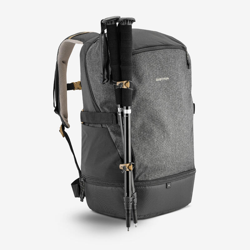 Rucsac de drumeție termic 30L, Arpenaz 500 Ice gri