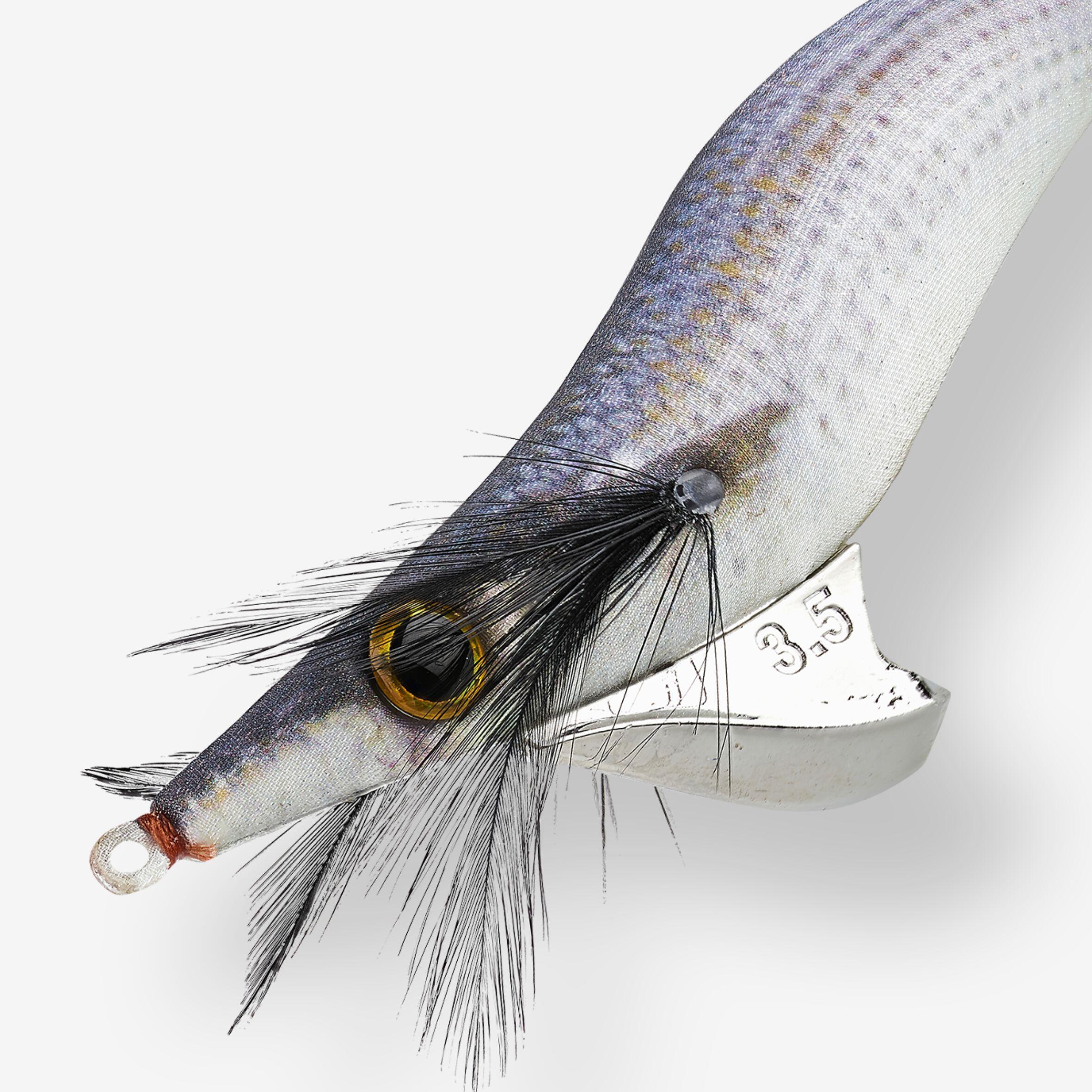 Tintenfischköder Ebika 3,5/135 sinkend shallow Seebarbe für Sepien/Kalmare  3/9