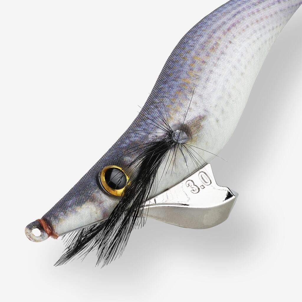 Plitkotonuća džig varalica za ribolov sipa i lignji EBIKA MULLET 3,0/120