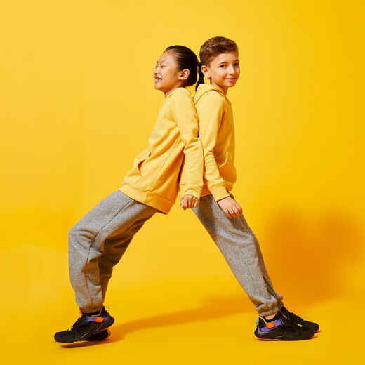 
      Kids' Cotton Hoodie - Mustard
  