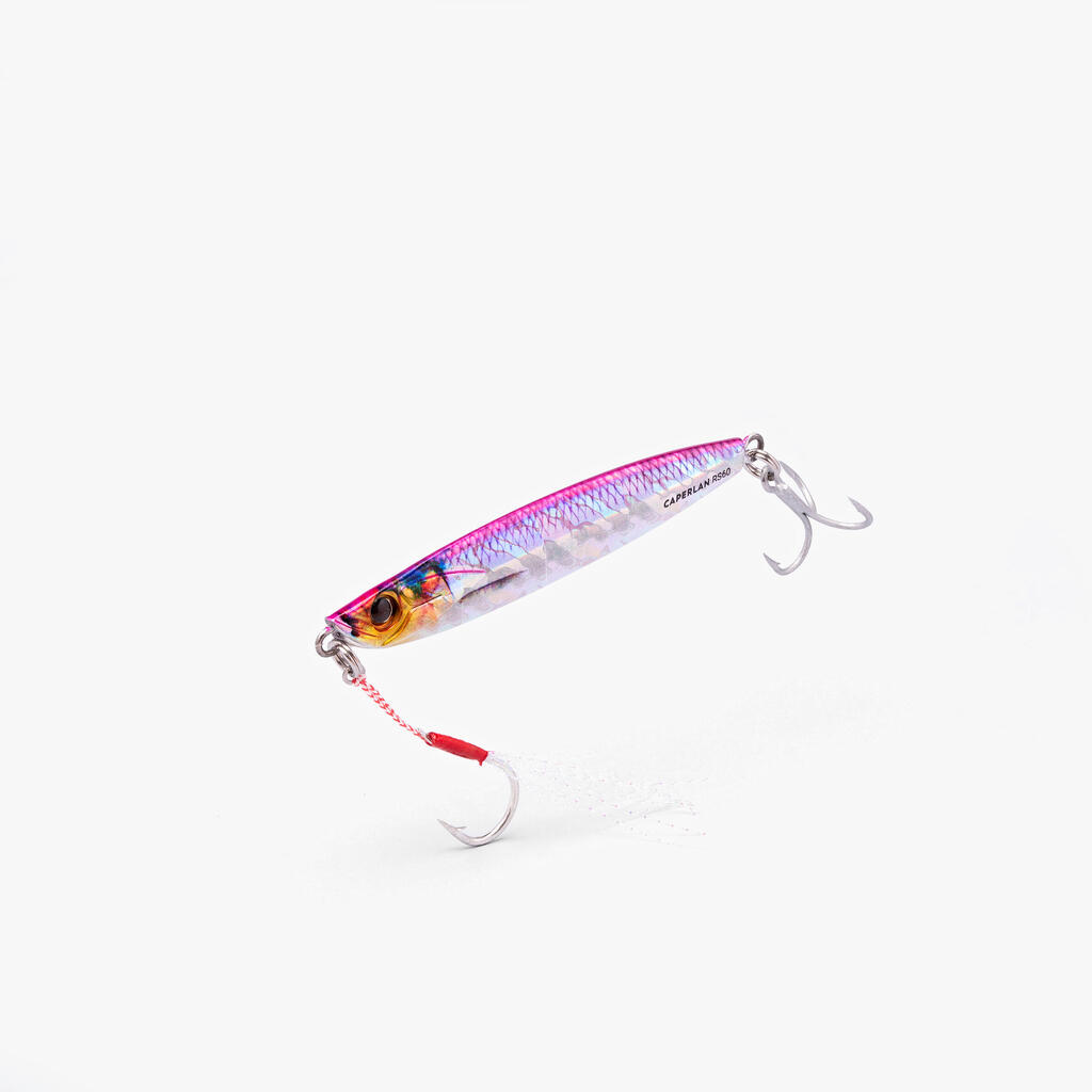 Sea lure fishing casting jig Biastos Assist 60 g Herring pink