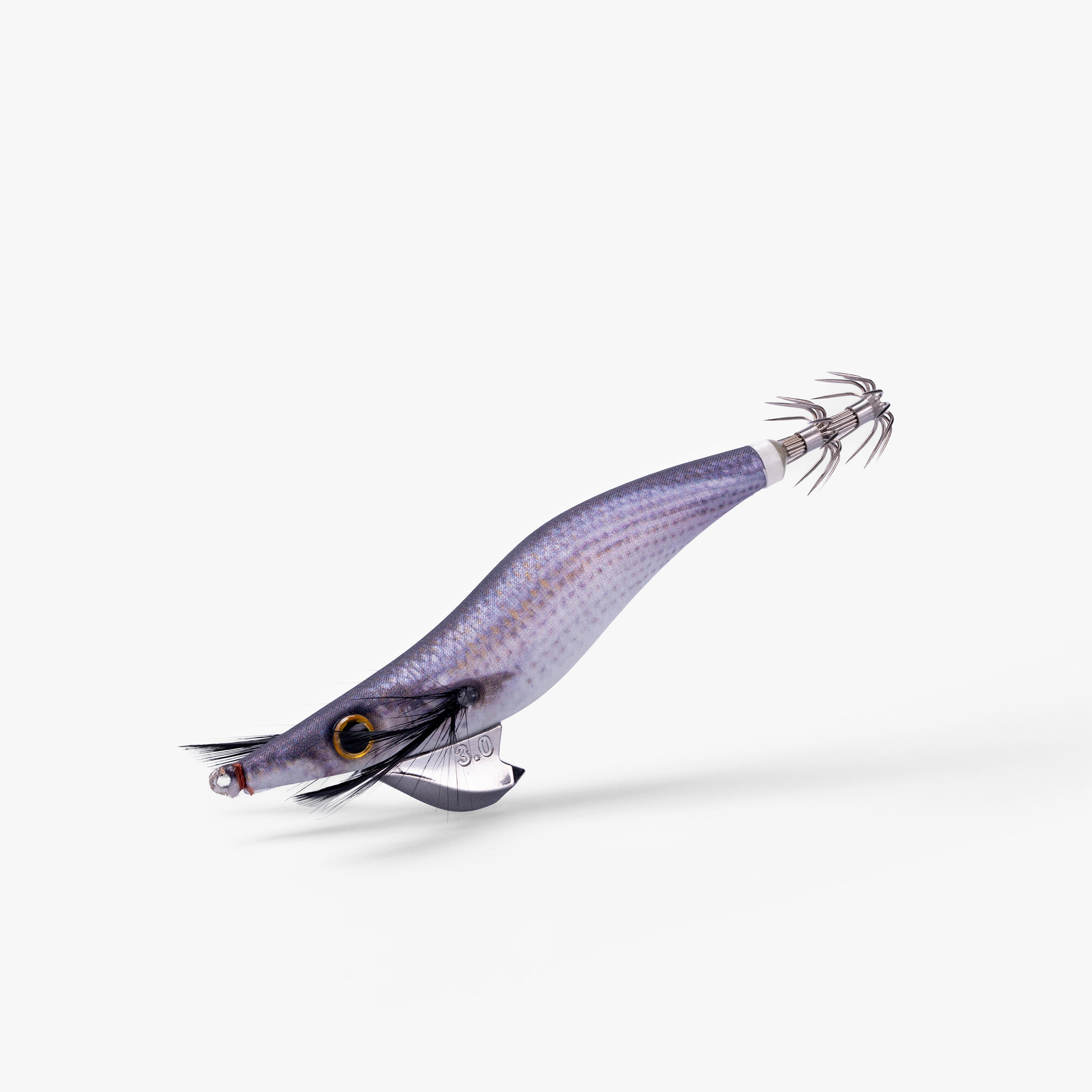 Leurre Egi Harimitsu Sumizoku Zero One Shallow 3.5 - Couleur Z-08 - 18g - Pour Seiche Et Calamar