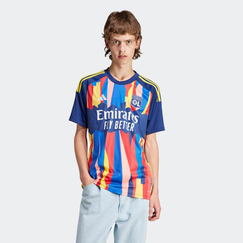 Tricou Fotbal THIRD Olympique Lyonnais 23/24 Adulți 