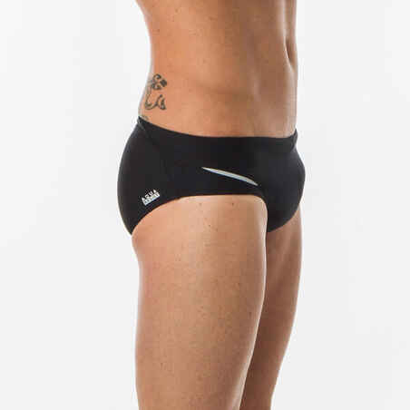 Traje de baño tipo brasileira de natación para hombre Nabaiji SLIP900 Bfast