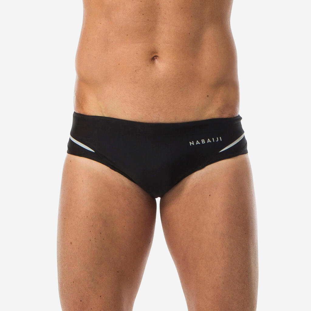 TRAJE DE BAÑO NATACIÓN HOMBRE SLIP 900 B-FAST NEGRO