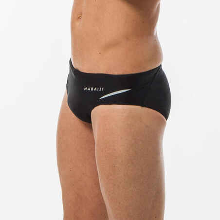 Traje de baño tipo calzón para hombre 900 B-Fast - Nabaiji - Negro