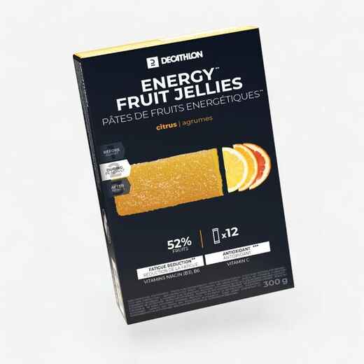 
      Augļu želeja enerģijai ar citrusu garšu “Ecosize Energy Fruit Jellies”,12 x 25 g
  