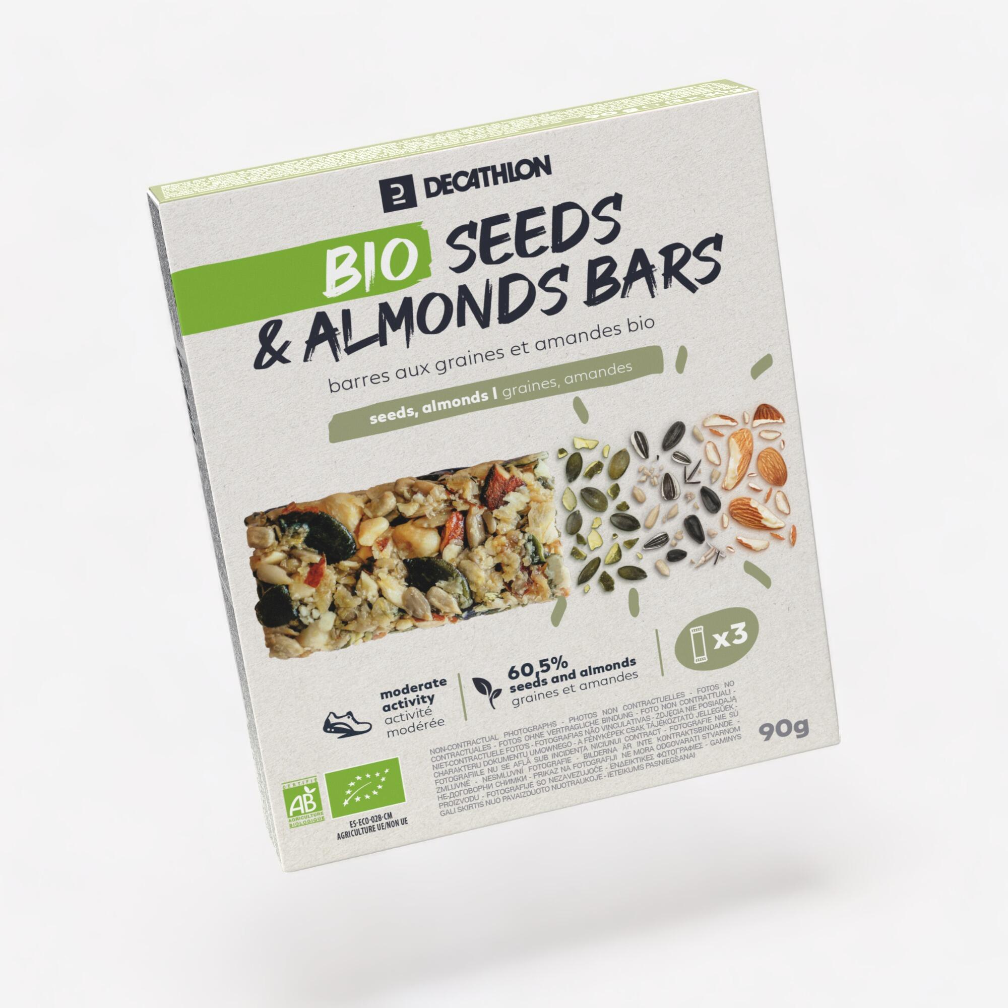 GLUTEN-FREE BAR - SEEDS & ALMONDS 1/3