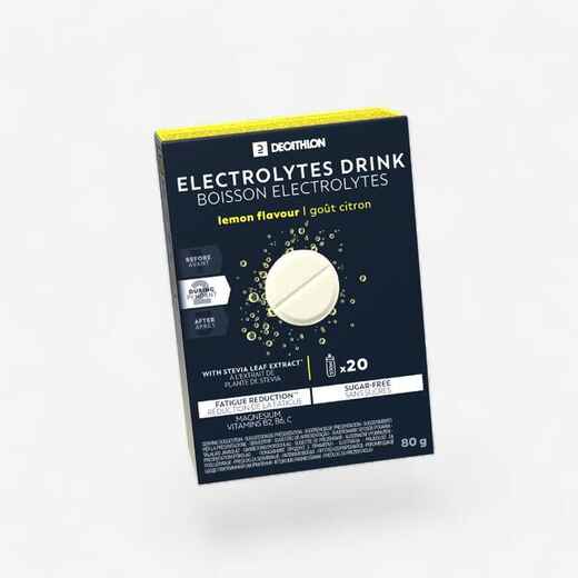 
      Tabletės elektrolitų gėrimui, 0 kalorijų, 20 x 4 g, citrinų
  