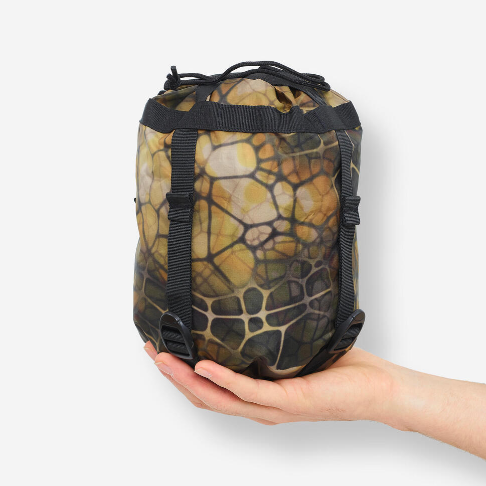 TARP Bushcraft 2.95x2.8 m Waterproof Camouflage Furtiv SOLOGNAC Decathlon