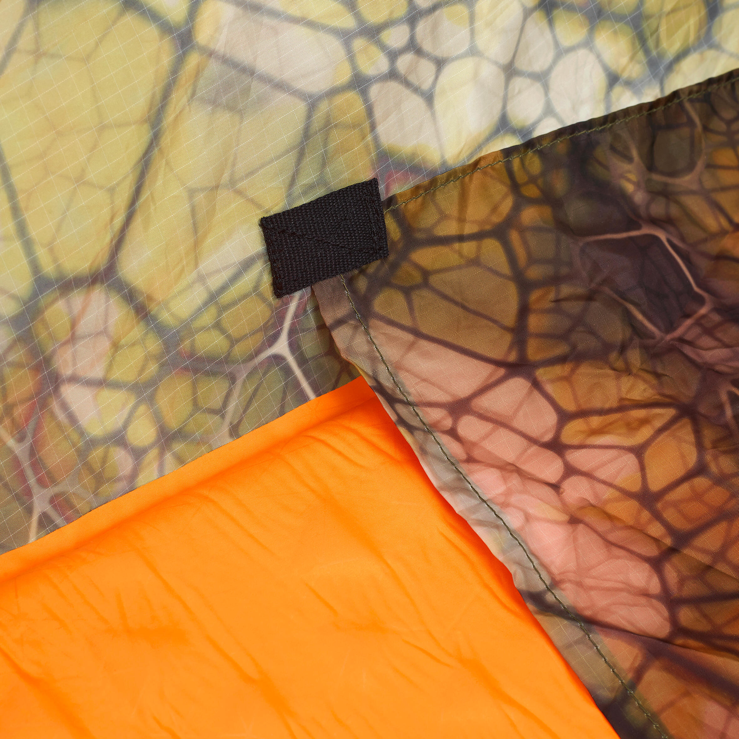 Stevige 1-persoonshangmat voor bushcraften Furtiv camouflage 5/7