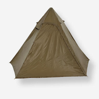Tipi-Plane Bushcraft Camping wasserdicht 2 Personen+ khaki