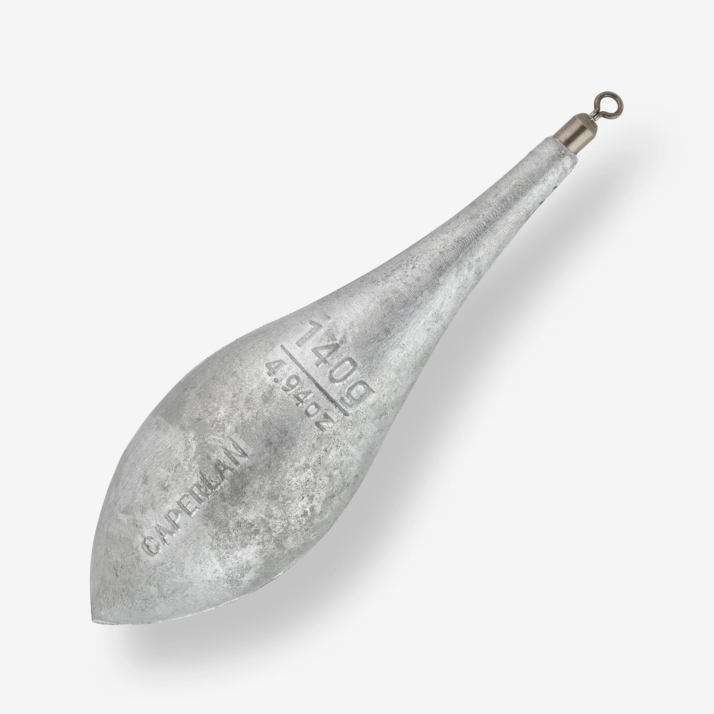 CAPERLAN Záťaže na surfcasting Zamak Distance Surf 80 g · záber 5