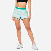 Women's Loose Fitness Shorts - Green