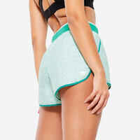 Women's Loose Fitness Shorts - Green