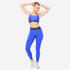 Women Gym Leggings with Phone Pocket - Blue