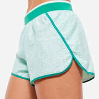 Women's Loose Fitness Shorts - Green