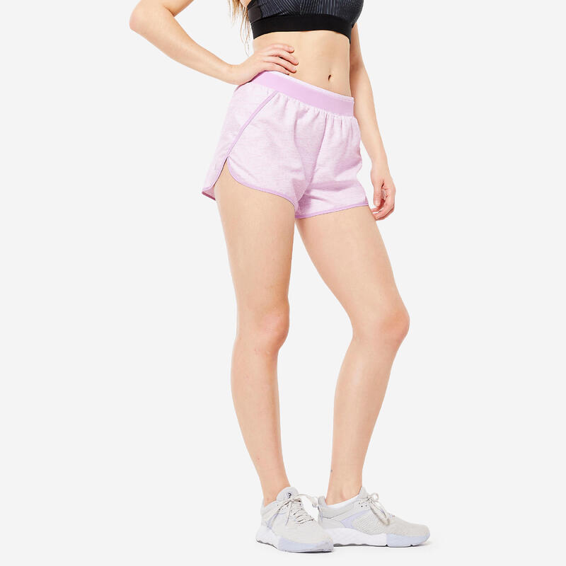 Shorts Damen weit - 100 blau/rosa