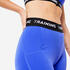 Women Gym Leggings with Phone Pocket - Blue