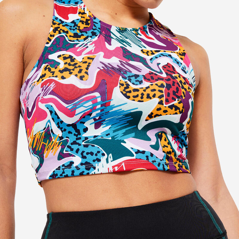 Crop top FTA 120 multicolor