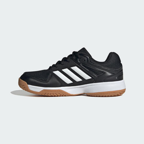 Zapatillas de bádminton Niño, adidas Speedcourt JR Negro