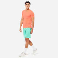 Men's Fitness Breathable Essential Short-Sleeved Crew Neck T-Shirt - Orange