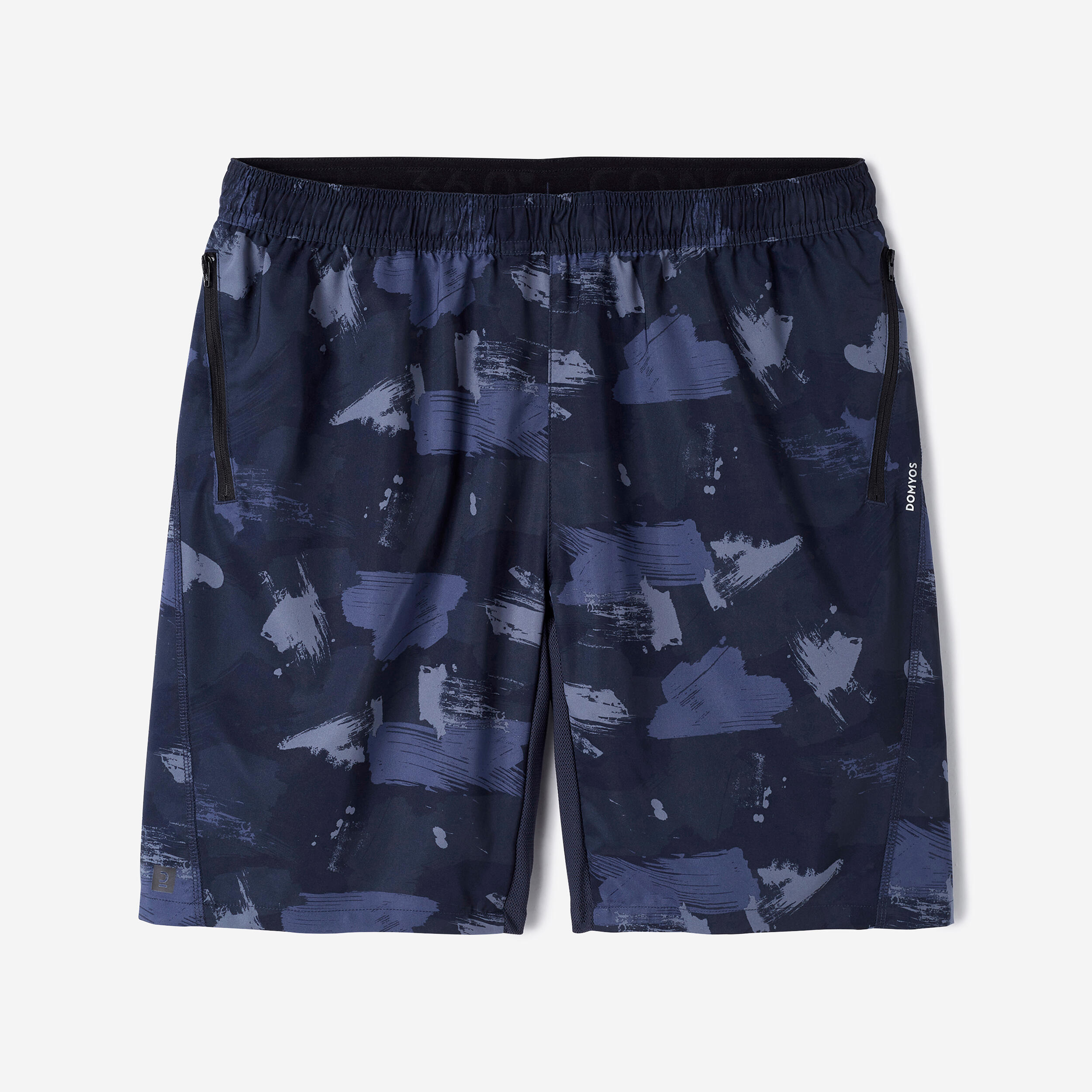 Short de sport respirant avec poches zippées homme - DOMYOS